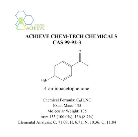4-Aminoacetophenone structure CAS 99-92-3 | Shaanxi BLOOM Tech Co., Ltd 4-Aminoacetophenone structure CAS 99-92-3 | Shaanxi BLOOM Tech Co., Ltd