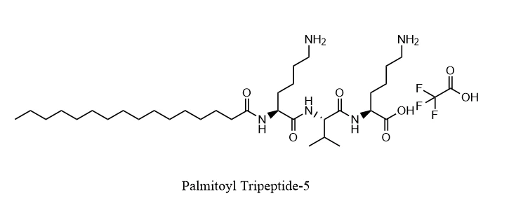 Palmitoyl Tripeptide-5 structure | Shaanxi BLOOM Tech Co., Ltd Palmitoyl Tripeptide-5 structure | Shaanxi BLOOM Tech Co., Ltd