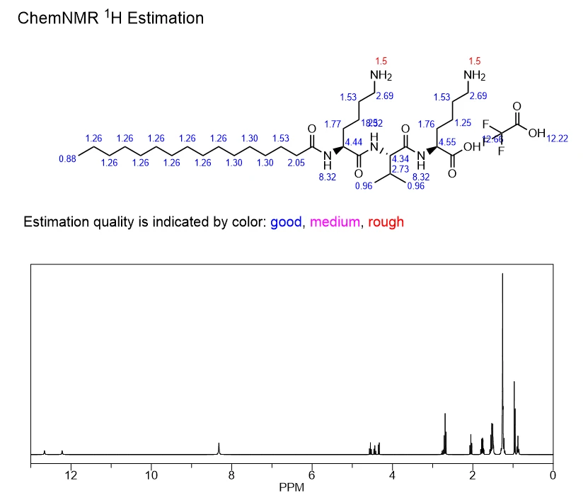 Palmitoyl Tripeptide-5 nmr | Shaanxi BLOOM Tech Co., Ltd Palmitoyl Tripeptide-5 nmr | Shaanxi BLOOM Tech Co., Ltd