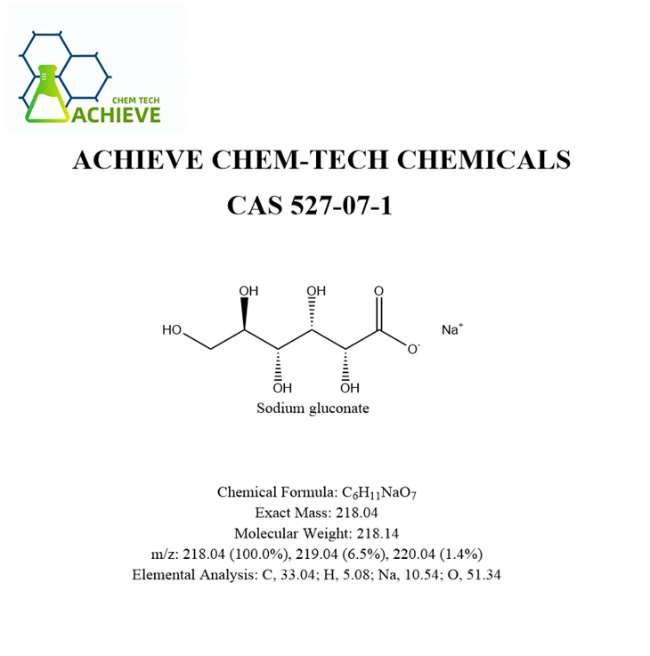 글루콘산나트륨 분말 CAS 527-07-1