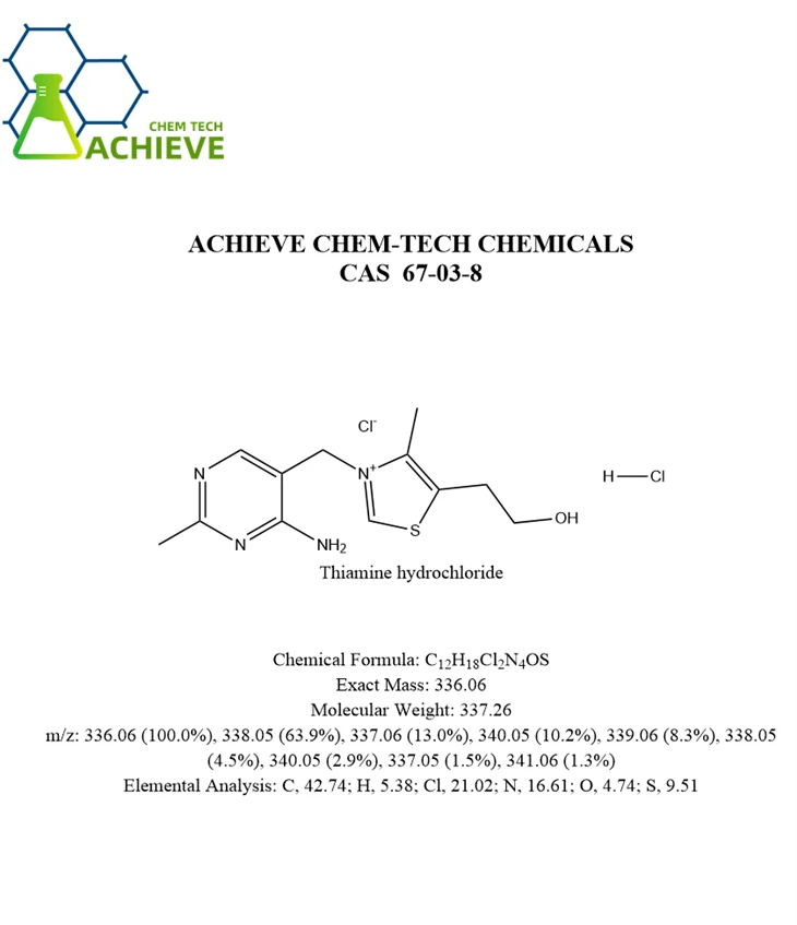 Thiamine Hydrochloride Powder CAS 67-03-8